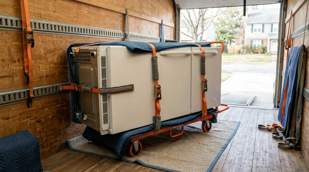 découvrez si vous pouvez coucher un frigo et suivez nos conseils pour un transport sécurisé et sans risques de votre appareil électroménager.