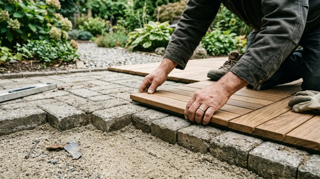 découvrez nos conseils pratiques pour recouvrir efficacement des pavés autobloquants et donner une nouvelle vie à votre terrasse ou allée.