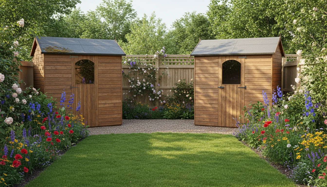 découvrez si vous pouvez installer deux abris de jardin de 5m² chacun dans votre jardin, en respectant les règles d'urbanisme et les contraintes d'espace.